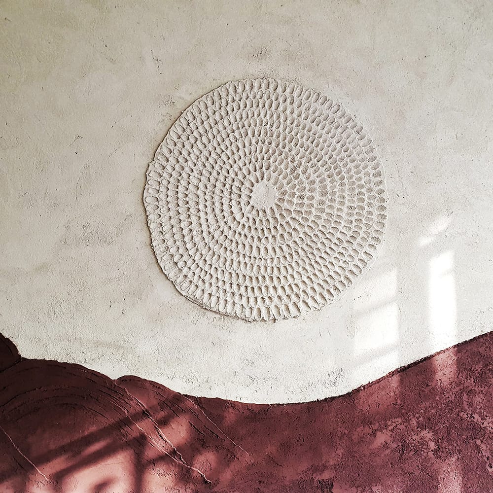 Nos Paysages. Œuvre murale collaborative en terre crue 2